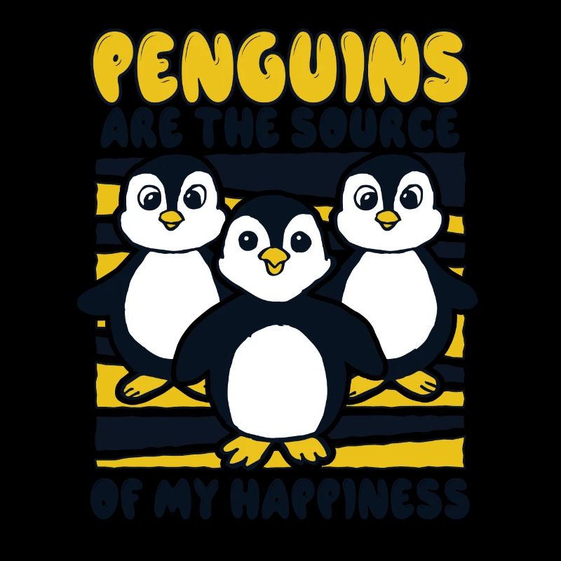 Les pingouins sont la source de mon bonheur Seabird