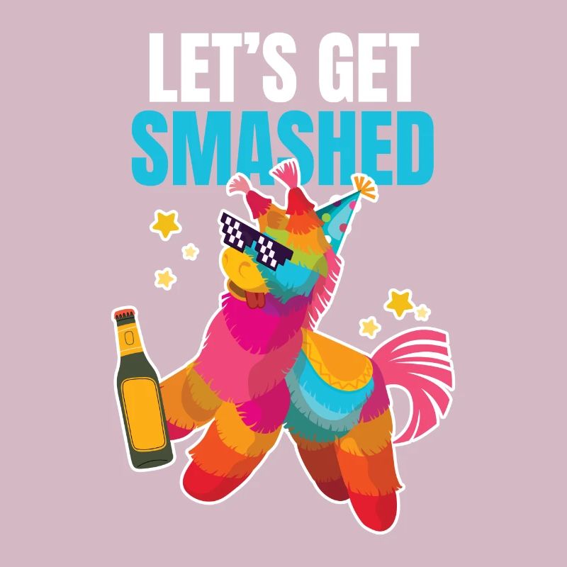 Let´s Get Smashed Pinata Kostüm