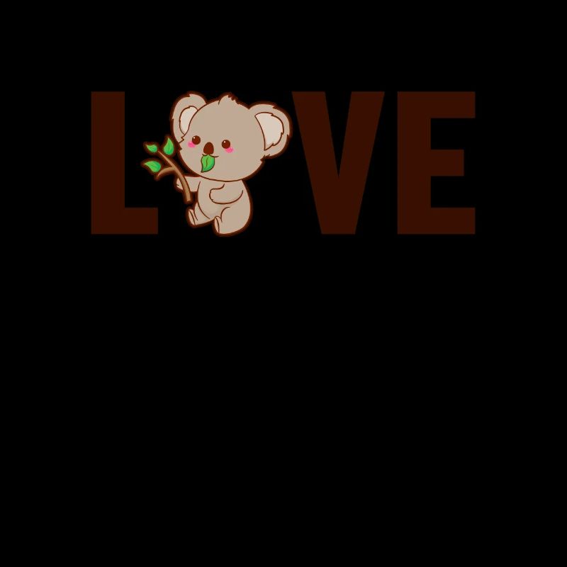 Koala Liebe Koalabär Phascolarctos Cinereus
