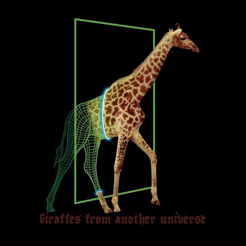 Giraffes From Another Universe Nubian African