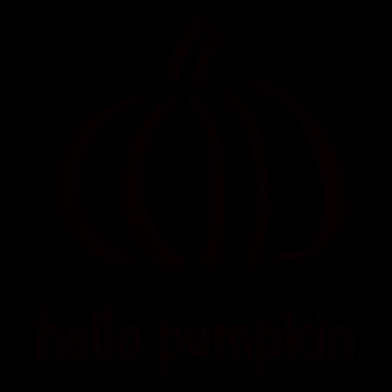 Hello pumpkin - black