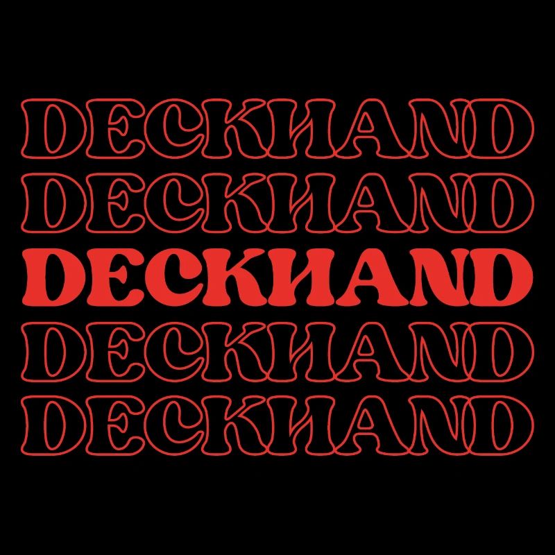 Deckhand Sailor Seaman Shipmate Ship Worker