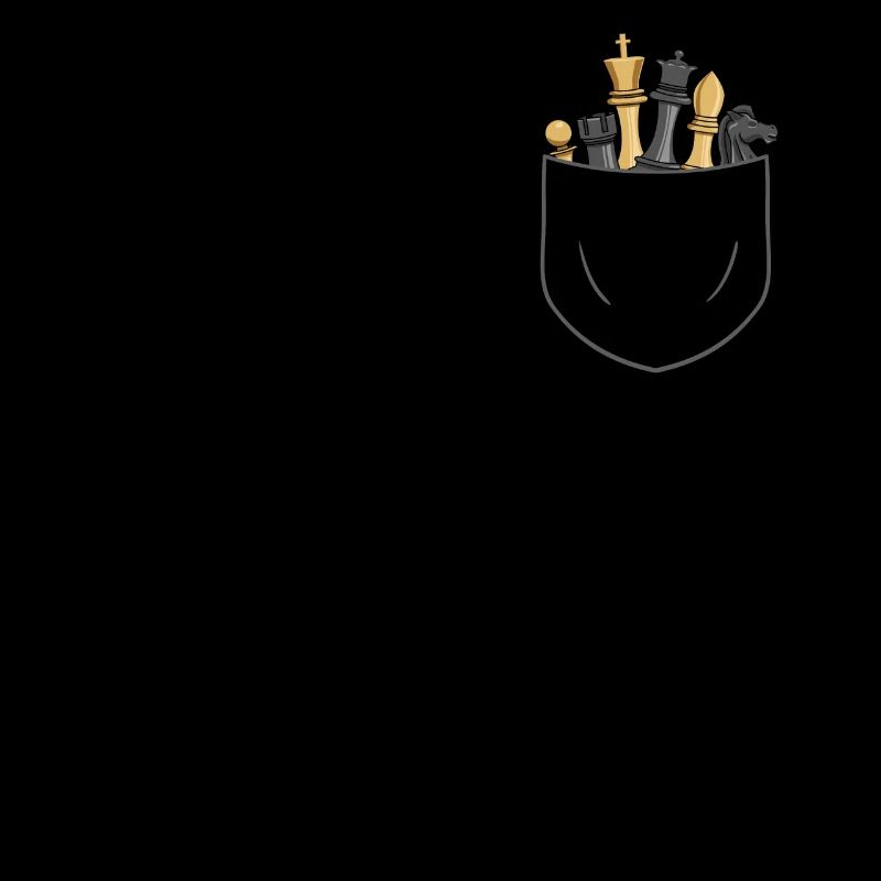 Chess Figurs in Breast Pocket - Chess Player