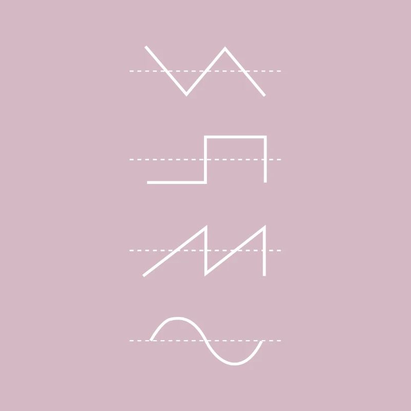 Synthesizer Techno Waveform Synth Nerd