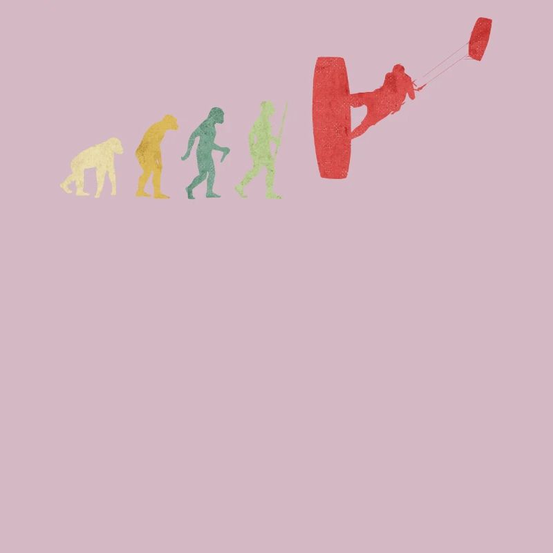 Kite Surfing Surfer Evolution