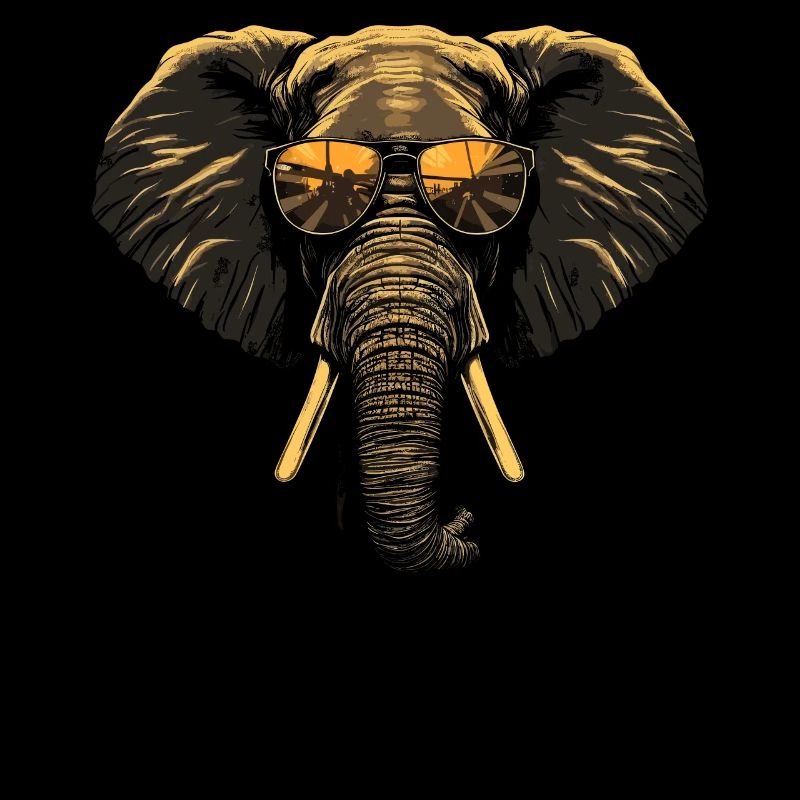 Lunettes de soleil d'éléphants