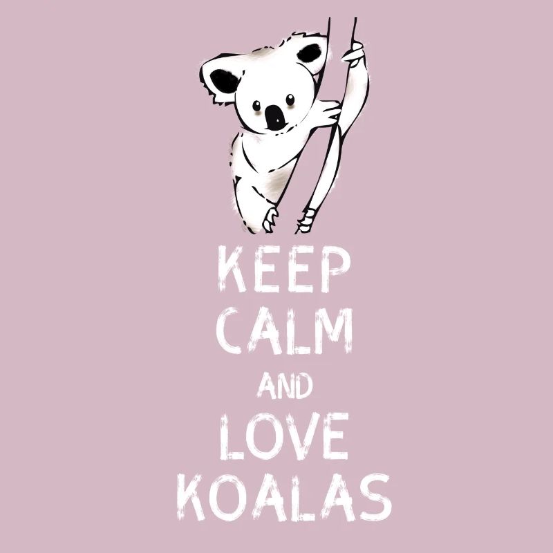koala keep calm Love Koalas Bär Baum nap Nerd geek