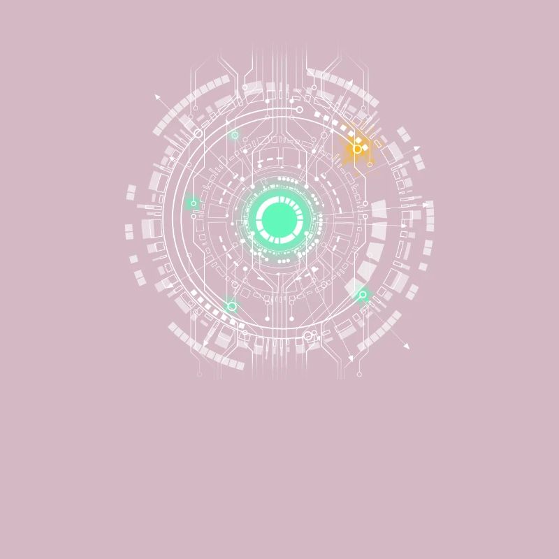 nerd CPU core ordinateur code pc carte spatiale