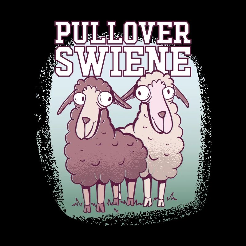 Pulloverswiene Plattdeutsch Ostfriesisch Schafe