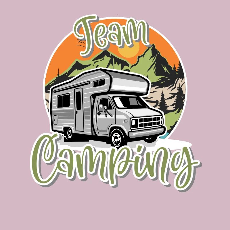 Équipe Camping Camper Campen