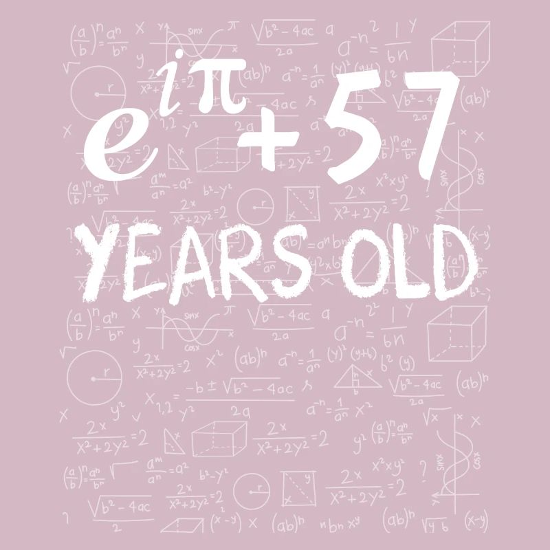 56th Birthday 56 Years Euler Identity Math Gift