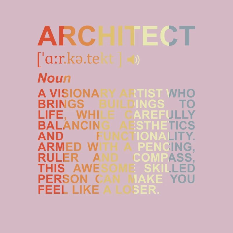 Architecte Explication des termes