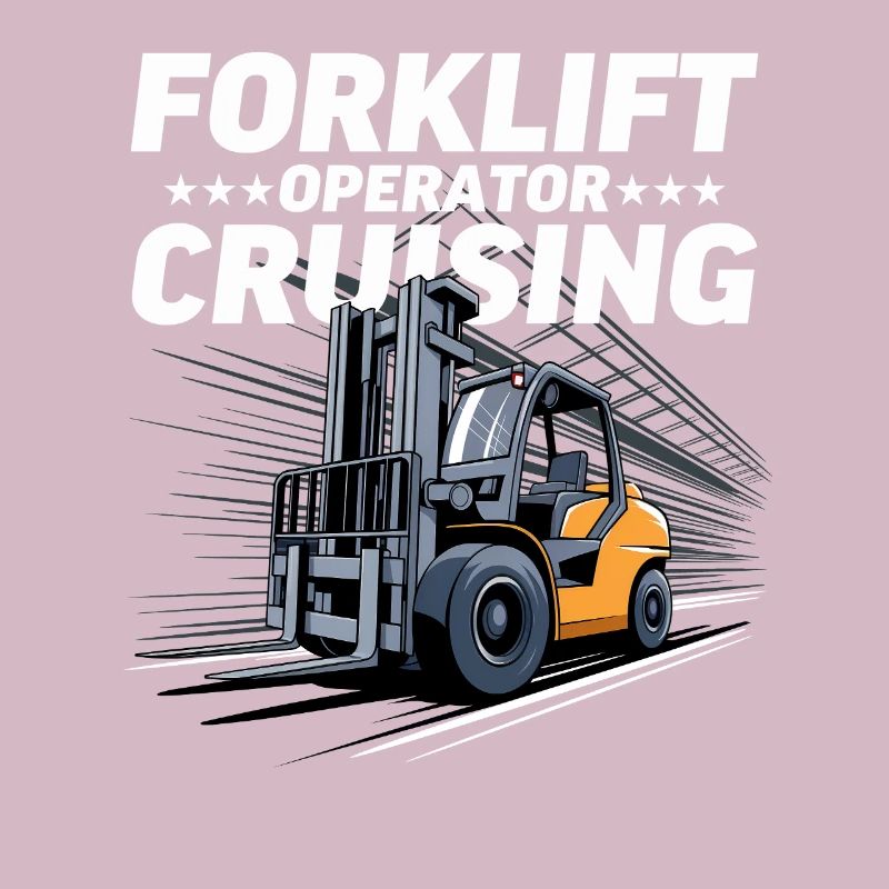 Forklift Driver Warehouse Logistics Forklift Humor