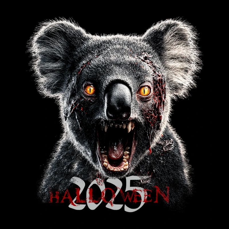 Zombie Koala Halloween Peur