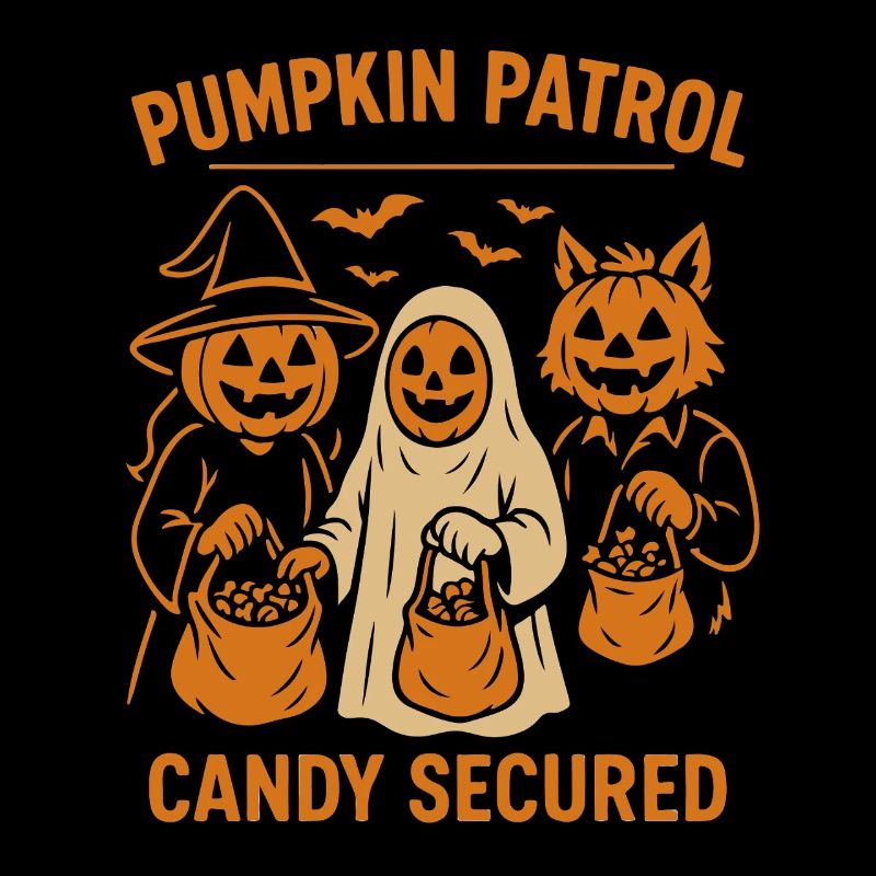 Pumpkin Patrol Candy Secured Halloween Fun