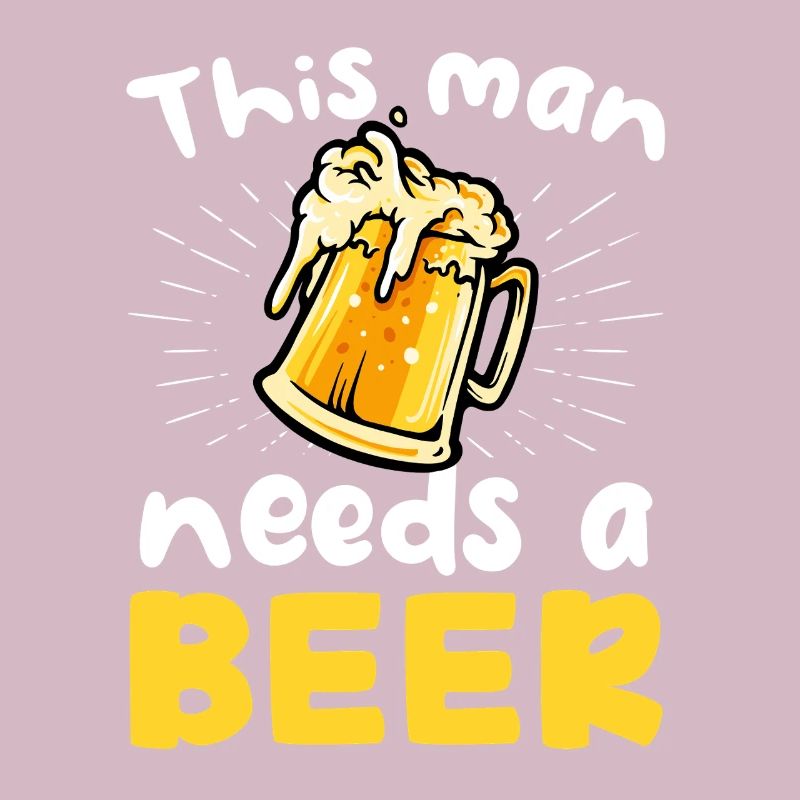 This Man Needs a Beer