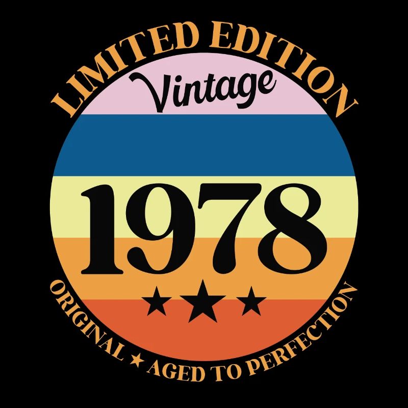 1978 Vintage Geburtstagsgeschenk 78 Geburtstag