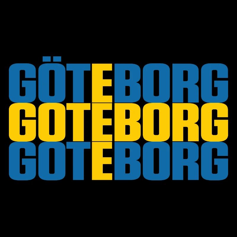 Göteborg, Suède, Drapeau