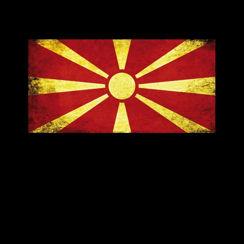 Macédoine Drapeau de la Macédoine Cadeau Makedonija