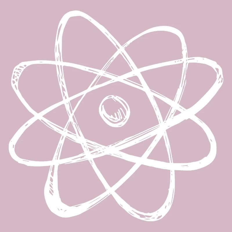 Esquisse de structure atomique rétro