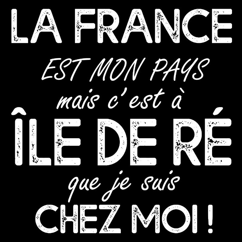 Île de ré c'est chez moi cadeau rétais, rétaise