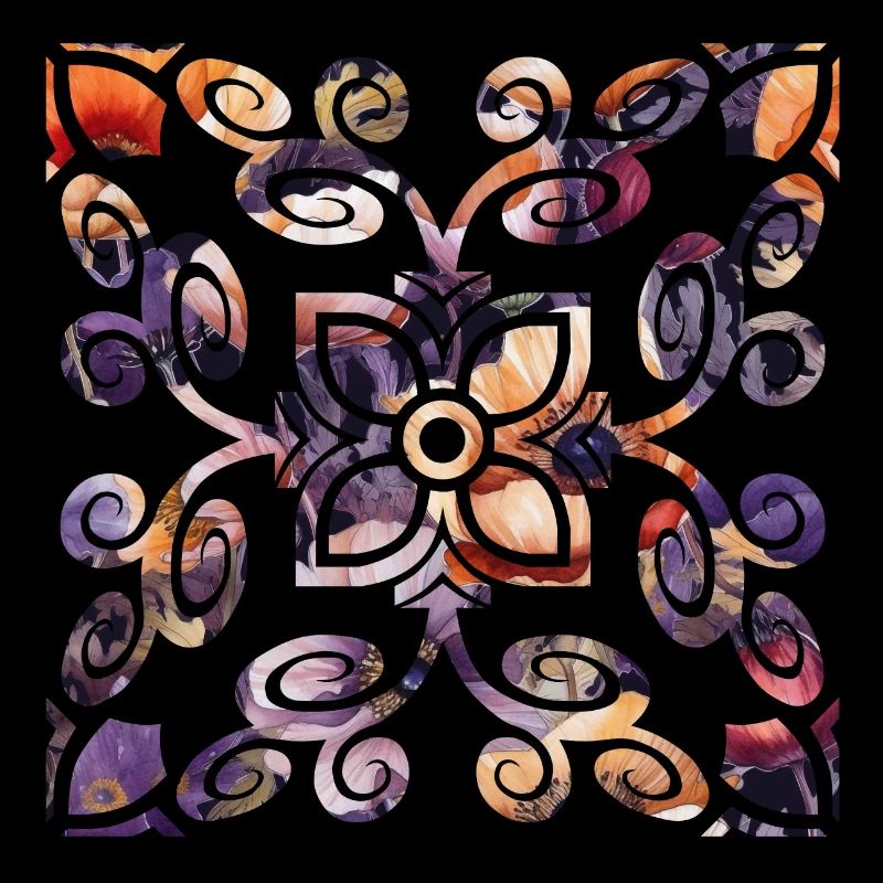 Botanisches Tshirt Blumenshirt Geschenkidee