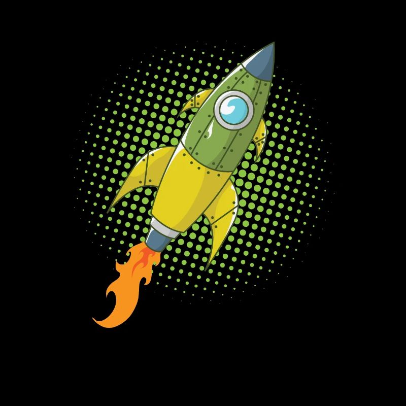 Rocket Comic Spaceship Spacecraft Missile