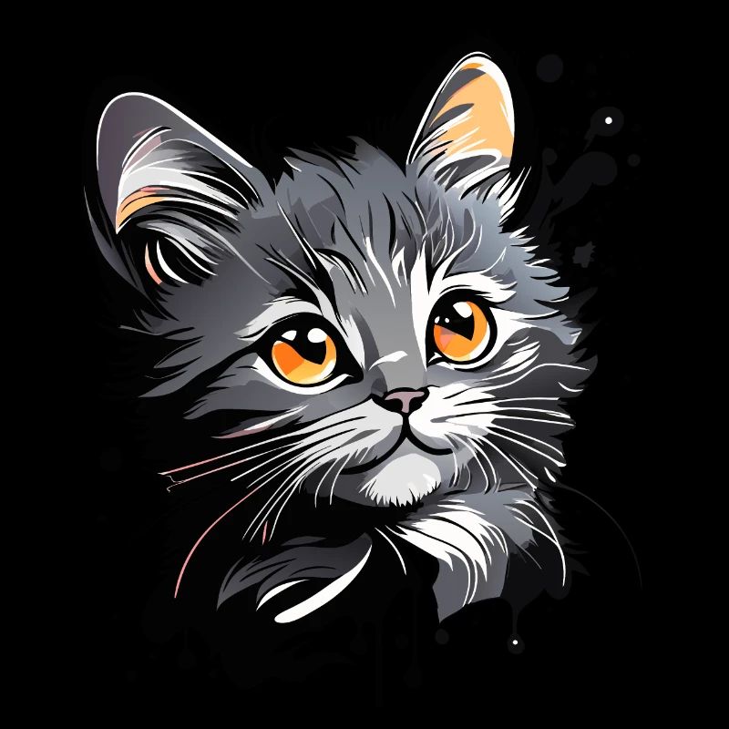 chaton mignon, chat