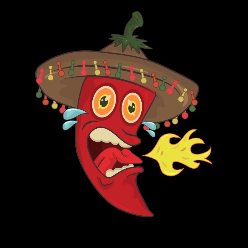 Chef cuisinier au piment