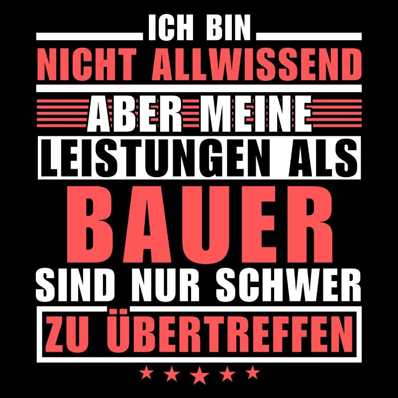 Unübertroffene Leistung als Bauer