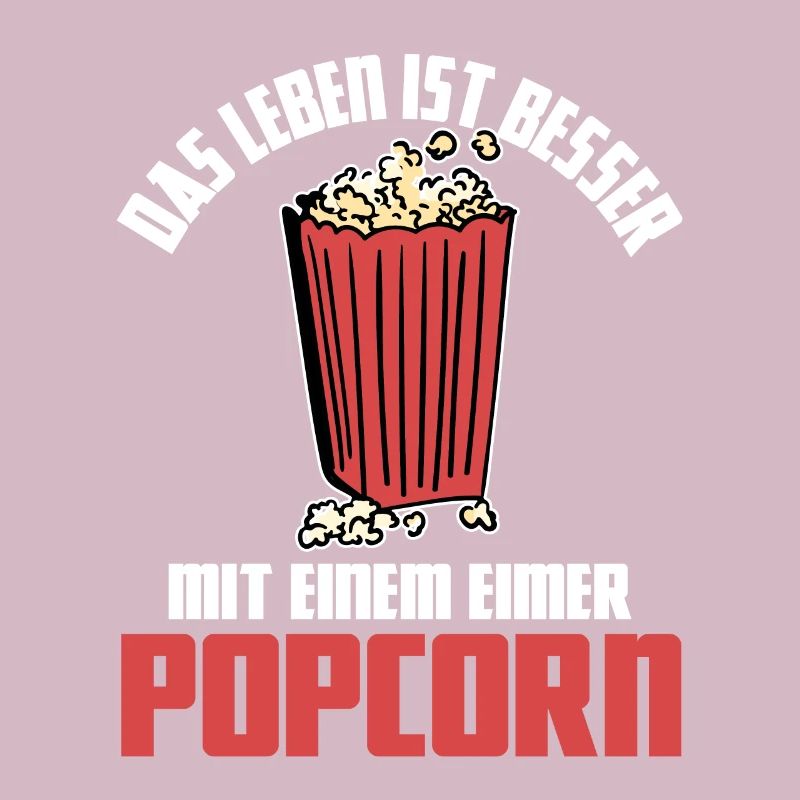 Leben Besser Eimer Popcorn Fasching Kostüm
