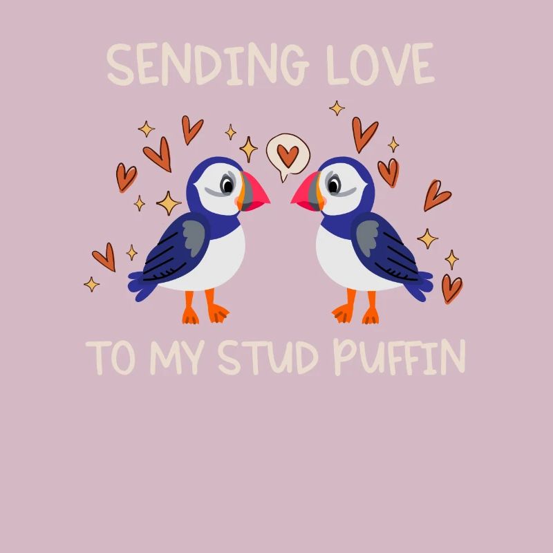 Envoyer de l’amour à ma relation amoureuse Stud Puffin