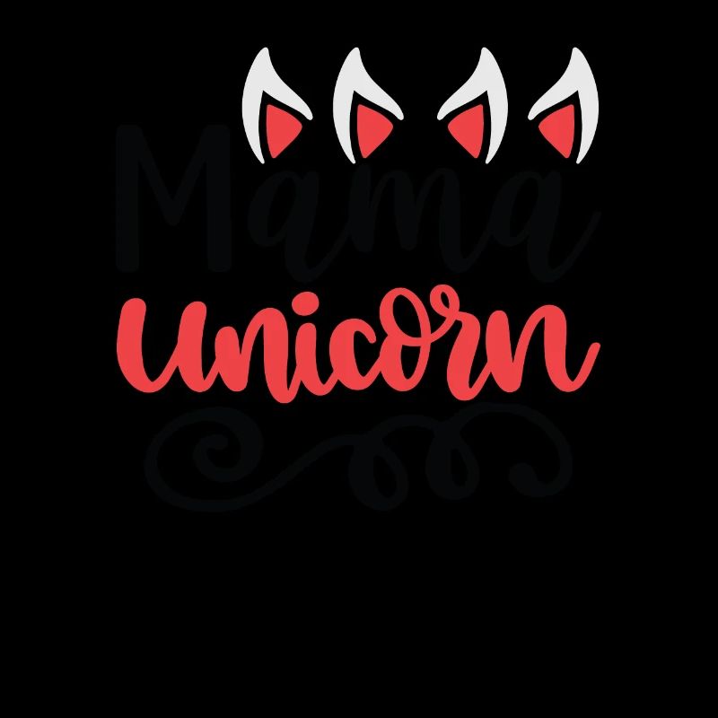 Mama Einhorn Unicorn
