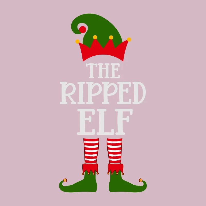 Le pull de Noël Musclé Elf Ugly