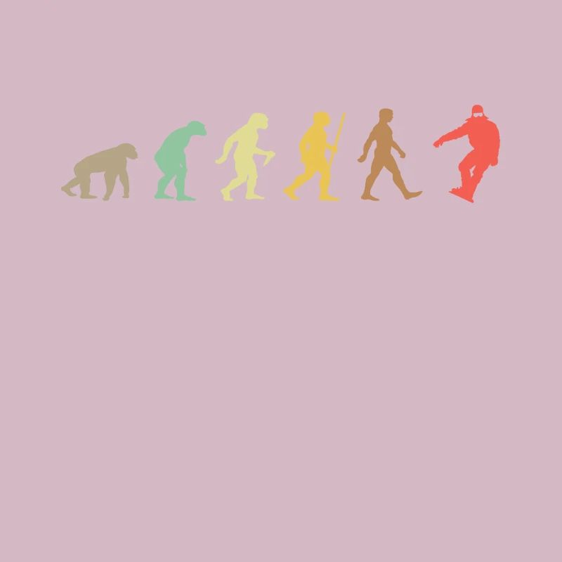 Snowboarding Retro Snowboard Evolution Snowboarder