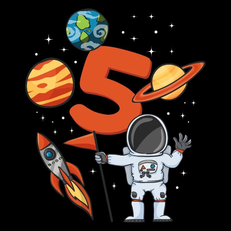 Anniversaire d’astronaute 5 ans