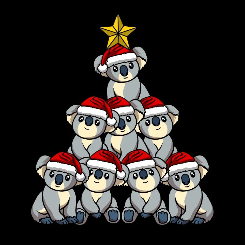 Koala Weihnachtsbaum