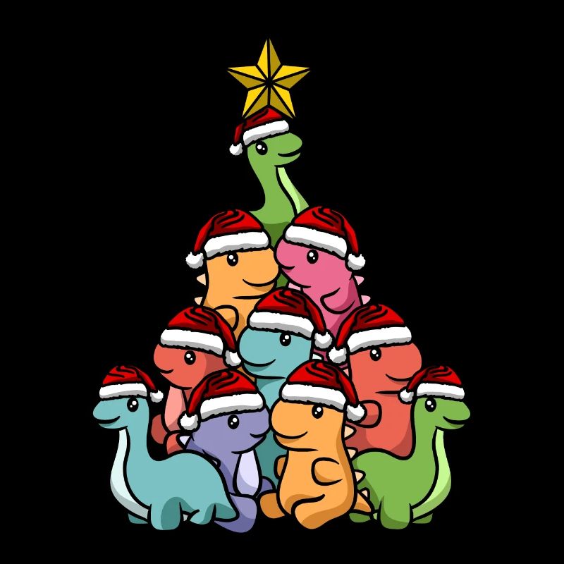 Arbre de Noël Dino