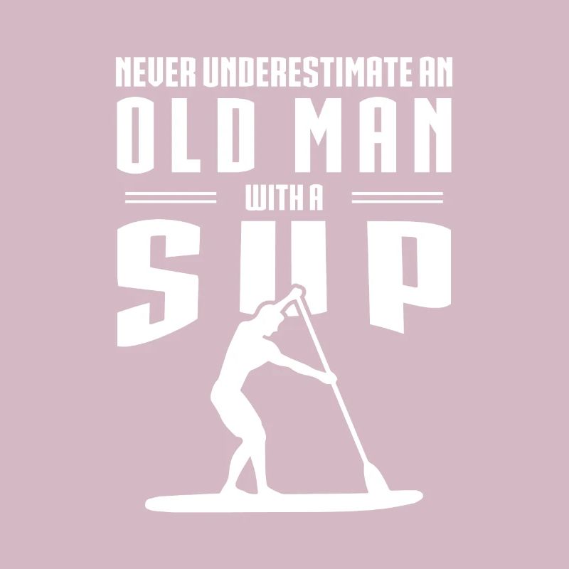Never Underestimate An Old Man With A SUP