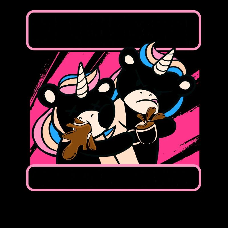 Lustig Einhorn Kaffee Kaffeetrinker Sarkastisch