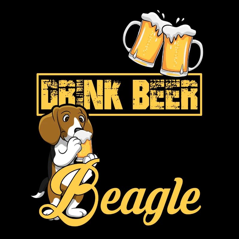 Drinking beer