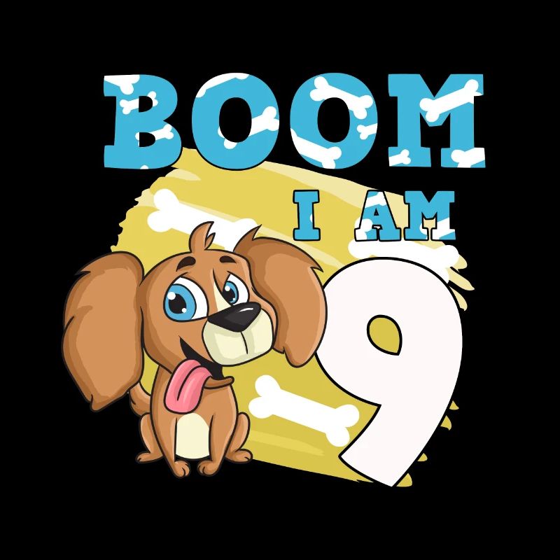 Chien de 9e anniversaire