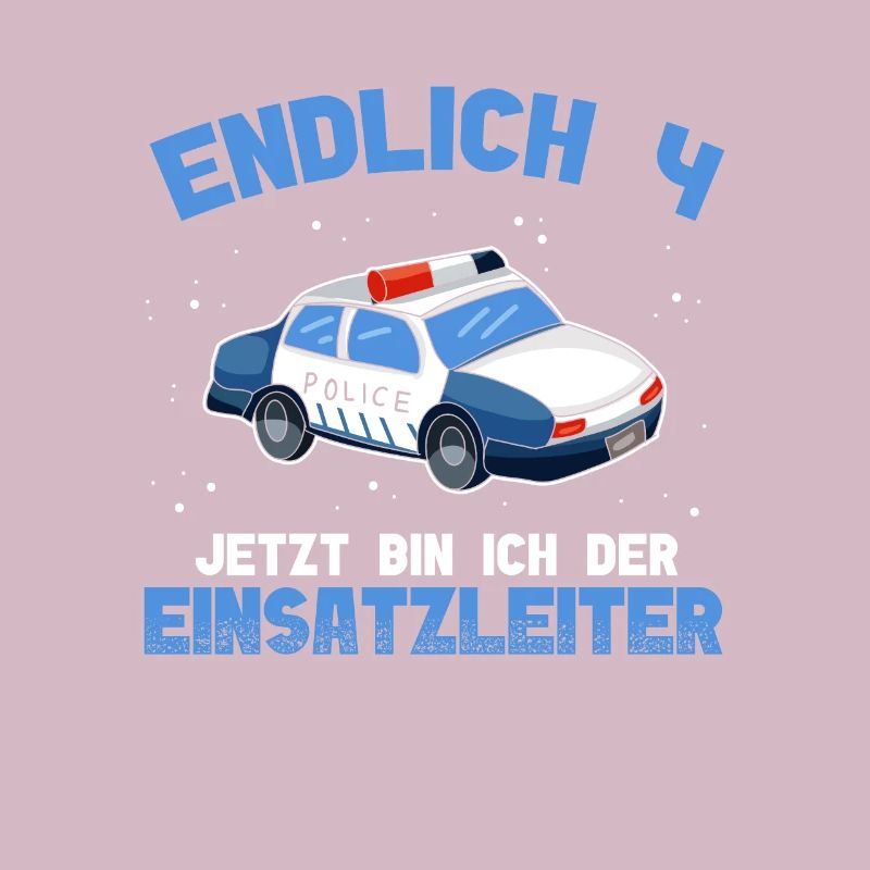 4. Geburtstag Junge Polizei Einsatzleiter