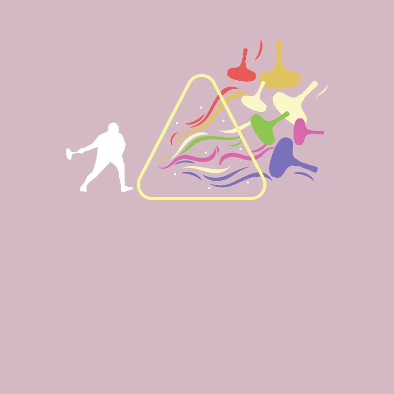 Curling Prism Rainbow Light Funny Physics