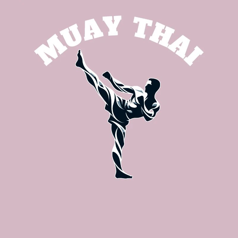 Conception de coup de pied de Muay Thai