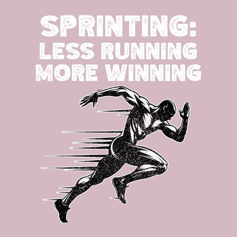 Bahnläufer Sprinter Sprint 100m Sprinter