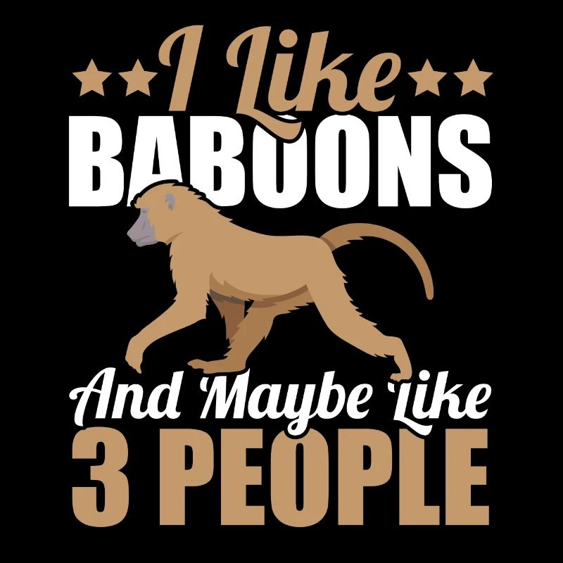 Gift for baboon lover