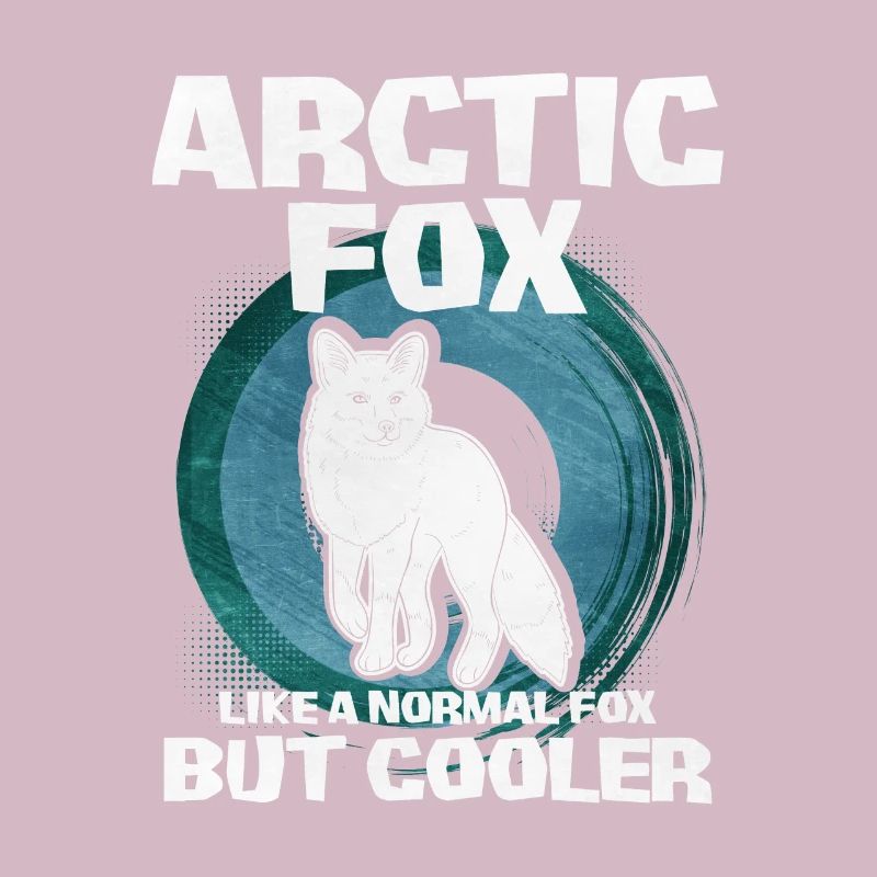 Cute arctic fox gift