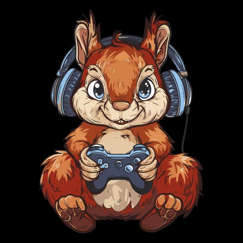 Eichhörnchen Videospiel