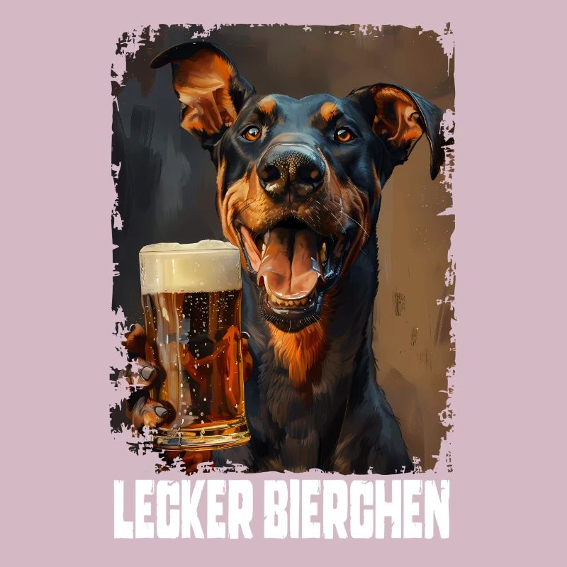 Lecker Bierchen Dobermann
